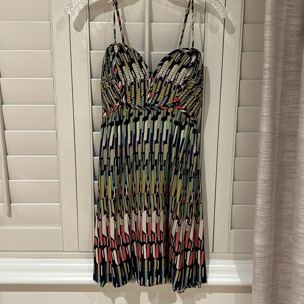 Parker Silk Colorful Dress